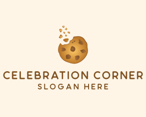 Choc Chip Cookie Biscuit logo design