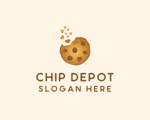 Choc Chip Cookie Biscuit logo