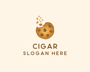 Choc Chip Cookie Biscuit logo design