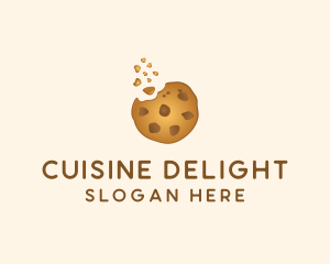 Choc Chip Cookie Biscuit logo design