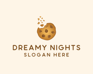 Choc Chip Cookie Biscuit logo design