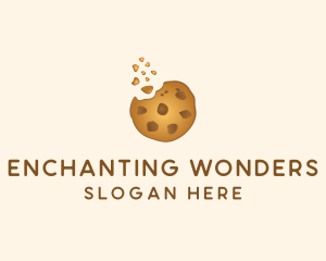 Choc Chip Cookie Biscuit logo design