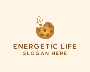 Choc Chip Cookie Biscuit logo design