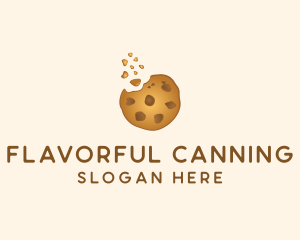 Choc Chip Cookie Biscuit logo design