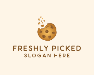 Choc Chip Cookie Biscuit logo design