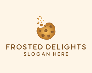 Choc Chip Cookie Biscuit logo design