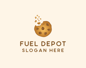 Choc Chip Cookie Biscuit logo design