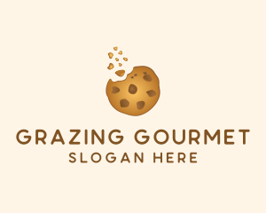 Choc Chip Cookie Biscuit logo design