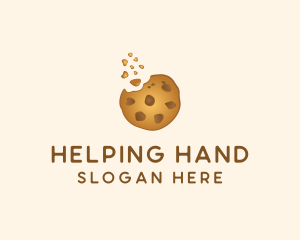 Choc Chip Cookie Biscuit logo design