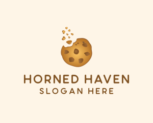 Choc Chip Cookie Biscuit logo design