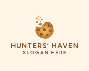 Choc Chip Cookie Biscuit logo design