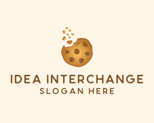 Choc Chip Cookie Biscuit logo design