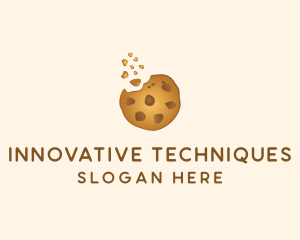 Choc Chip Cookie Biscuit logo design