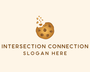 Choc Chip Cookie Biscuit logo design