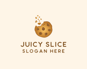 Choc Chip Cookie Biscuit logo design