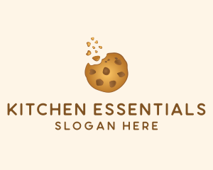 Choc Chip Cookie Biscuit logo design