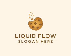 Choc Chip Cookie Biscuit logo design