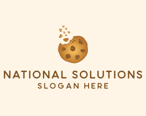 Choc Chip Cookie Biscuit logo design