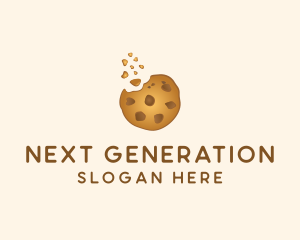 Choc Chip Cookie Biscuit logo design