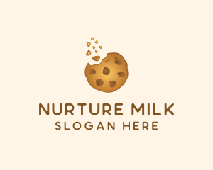 Choc Chip Cookie Biscuit logo design