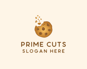 Choc Chip Cookie Biscuit logo design