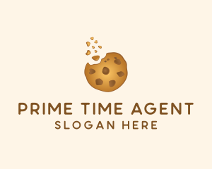 Choc Chip Cookie Biscuit logo design