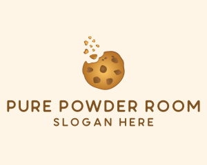 Choc Chip Cookie Biscuit logo design