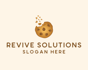 Choc Chip Cookie Biscuit logo design