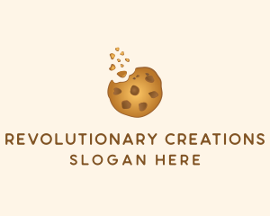 Choc Chip Cookie Biscuit logo design