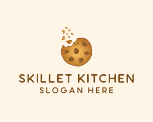 Choc Chip Cookie Biscuit logo design