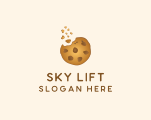 Choc Chip Cookie Biscuit logo design