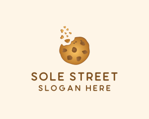 Choc Chip Cookie Biscuit logo design