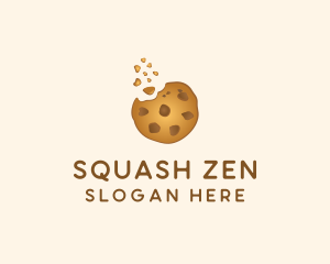 Choc Chip Cookie Biscuit logo design