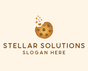 Choc Chip Cookie Biscuit logo design