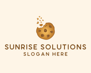 Choc Chip Cookie Biscuit logo design