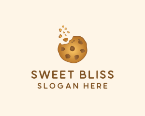 Choc Chip Cookie Biscuit logo design