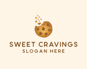 Choc Chip Cookie Biscuit logo design