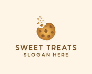 Choc Chip Cookie Biscuit logo design