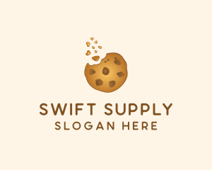 Choc Chip Cookie Biscuit logo design