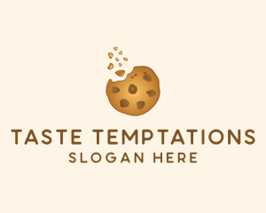 Choc Chip Cookie Biscuit logo design