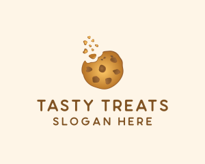 Choc Chip Cookie Biscuit logo design