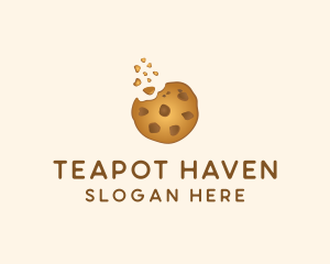 Choc Chip Cookie Biscuit logo design