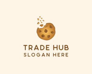 Choc Chip Cookie Biscuit logo design