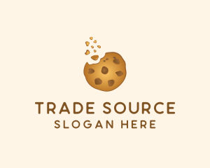 Choc Chip Cookie Biscuit logo design