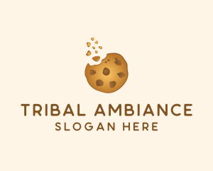 Choc Chip Cookie Biscuit logo design