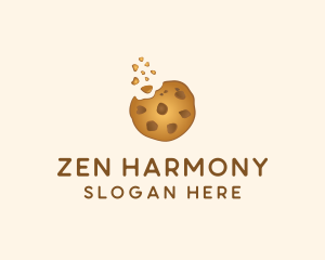 Choc Chip Cookie Biscuit logo design