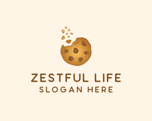 Choc Chip Cookie Biscuit logo design