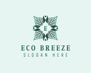 Eco Natural Wellness  logo design