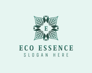 Eco Natural Wellness  logo design