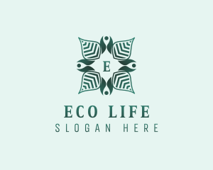 Eco Natural Wellness  logo design